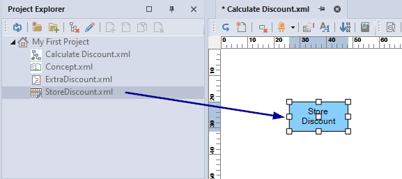 Drag and drop DT in to DRD V10 V2