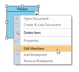 Edit Members in Fact V10