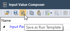 Save Run Template V10
