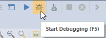 Start debugging V10