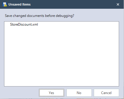Unsaved Items V10