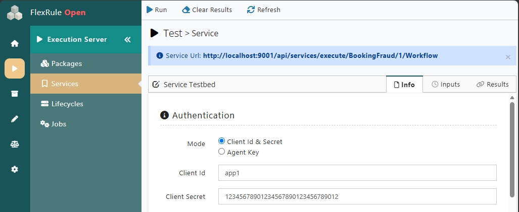 Authentication for workflow