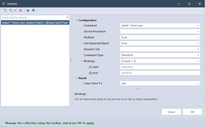 Final Query for DB V10