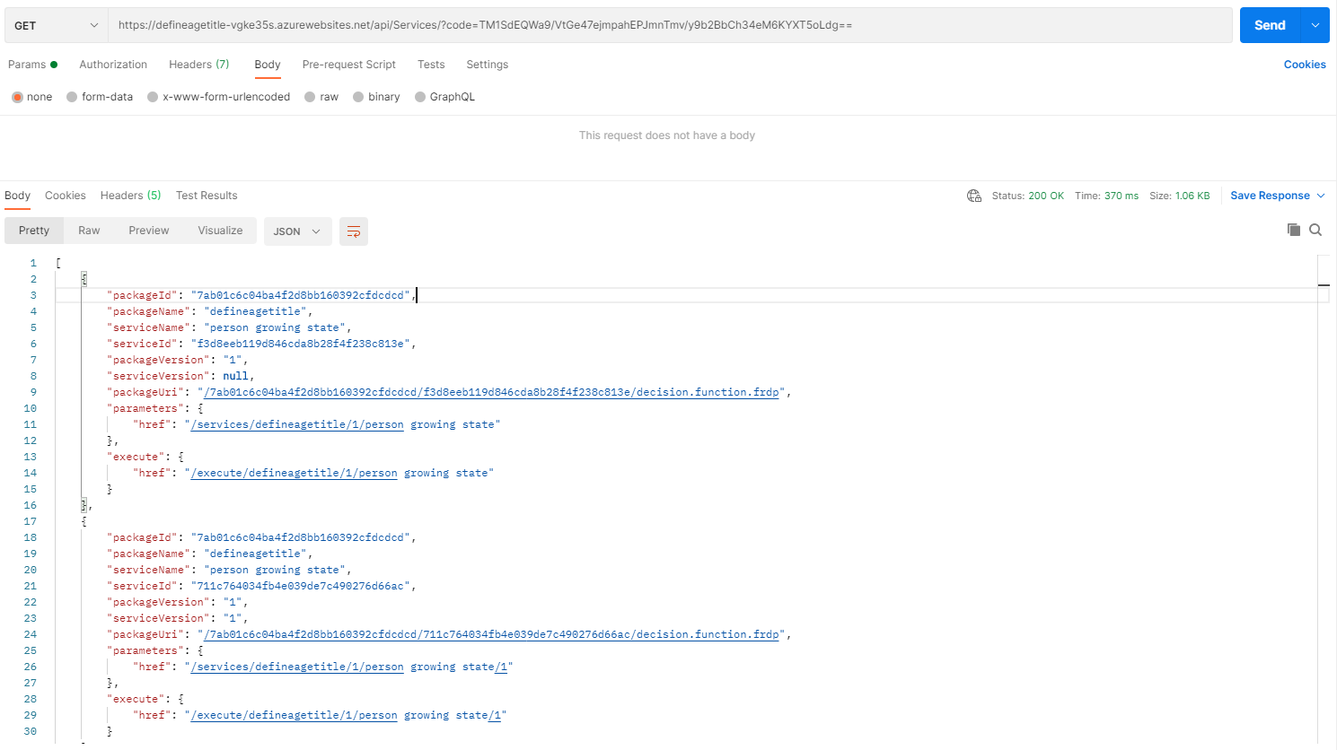 Accessing Services Deployed as Azure Function - FlexRule Resource Hub