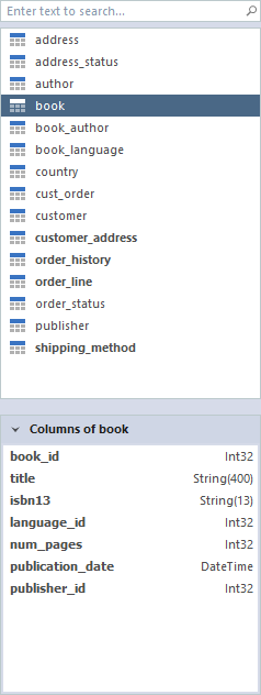 Data types in QB V10