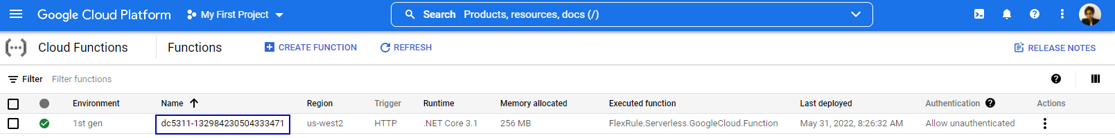 How to Deploy as Google Cloud Function - FlexRule Resource Hub