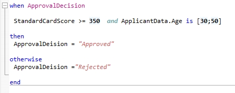 Approval Decision for Credit