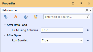Events in Booklet