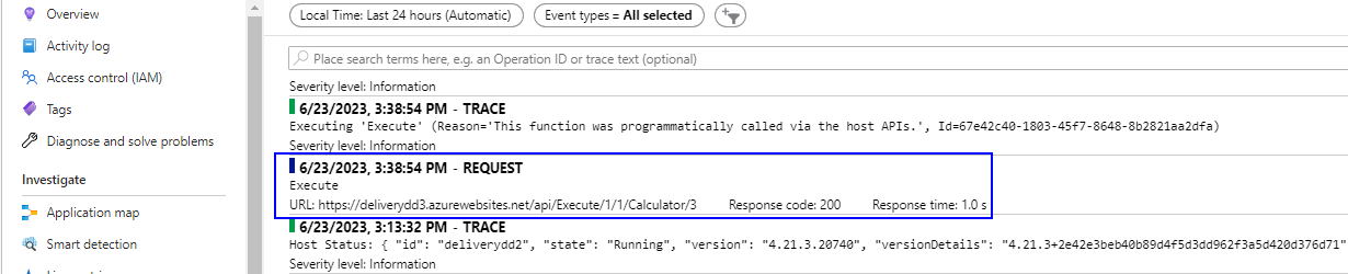 Azure Application Insight integration - FlexRule Resource Hub