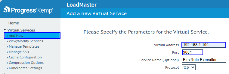 Add a valid virtual IP responsible