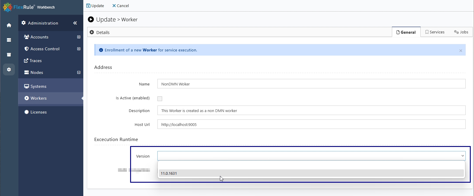 Select RunTime