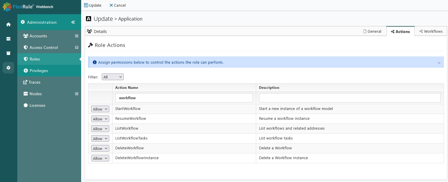 Workflow Access