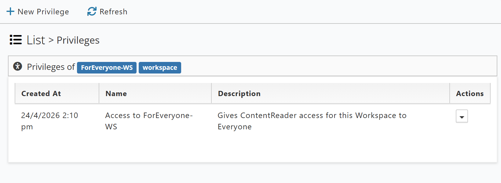 ManagingPrivileges - CreateAPrivilege_step7
