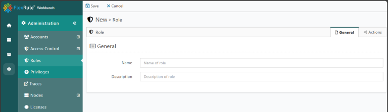 Manage Roles - FlexRule Resource Hub