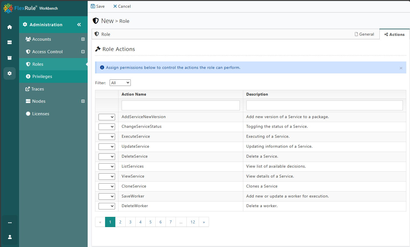 Manage Roles - FlexRule Resource Hub