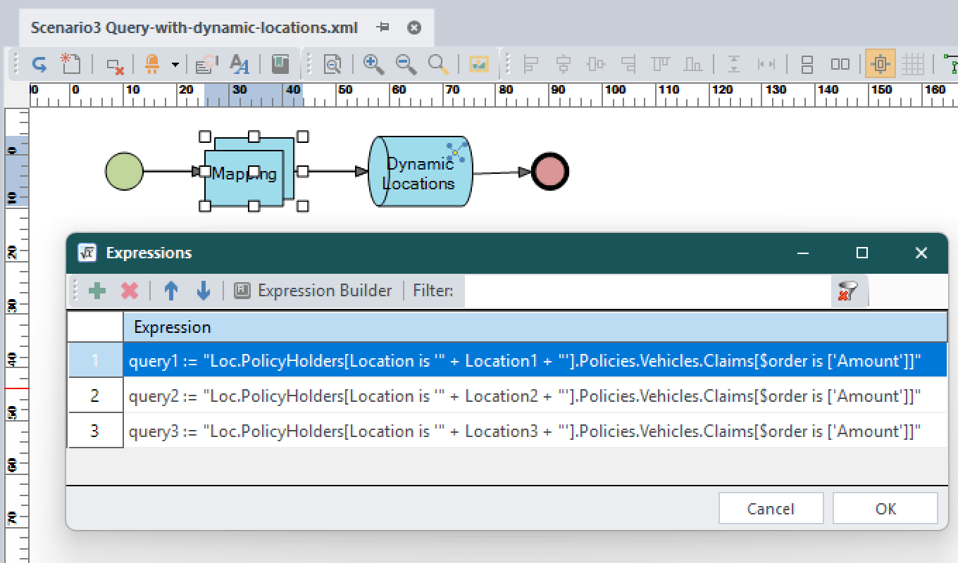 LiveContext - MultipleDynamicQueries_Mapping