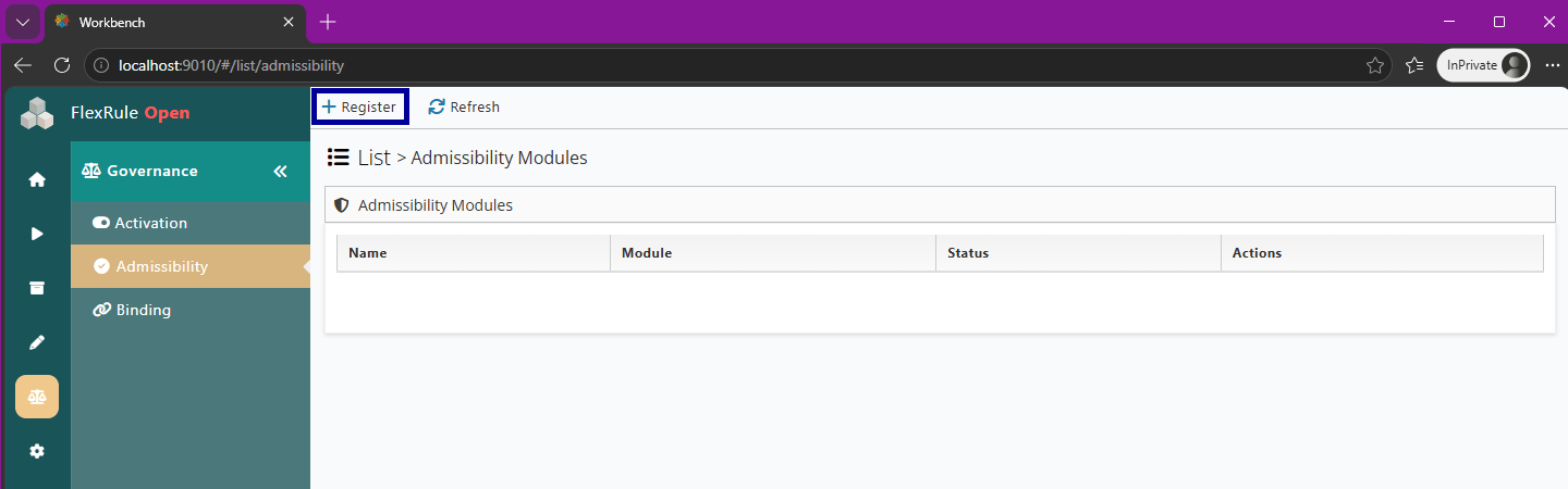 AdmissibilityModule - RegisterBtn