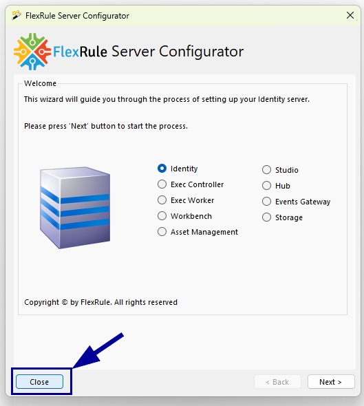 Stop Config